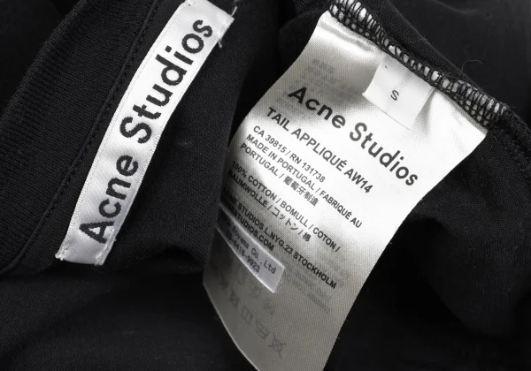 Acne Studios Tribal Sleeve Design T-shirt K-167848_013