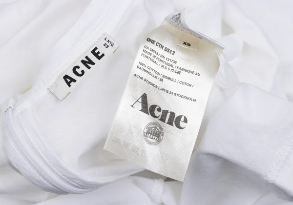 Acne Studios Zip Neck T Shirt K-167849_014