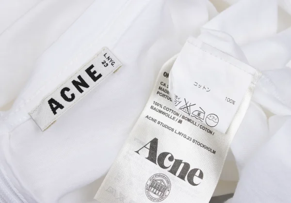 Acne Studios Zip Neck T Shirt K-167849_015