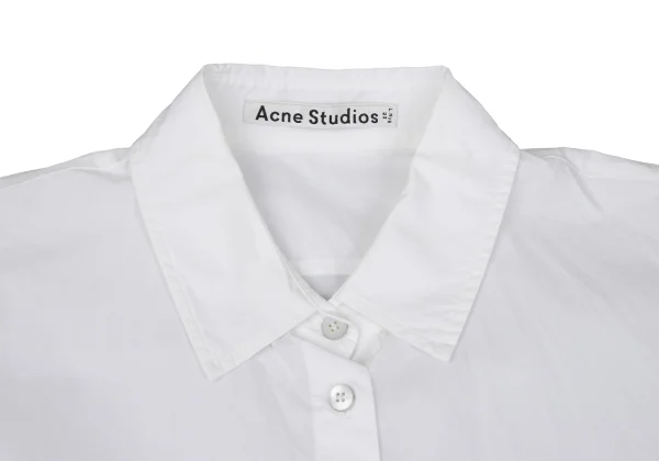 Acne Studios Cotton Sleeveless Flare Blouse K-167850_006