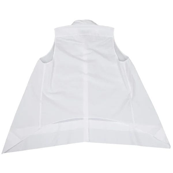 Acne Studios Cotton Sleeveless Flare Blouse K-167850_013