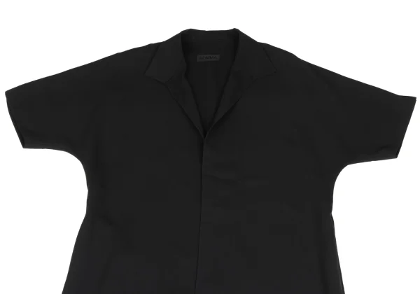 HOMMA Dolman Short Sleeve Buttonless Long Coat K-167852_003