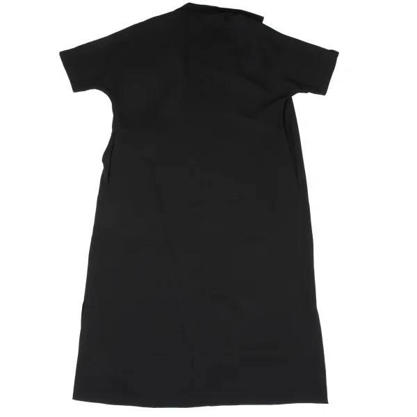 HOMMA Dolman Short Sleeve Buttonless Long Coat K-167852_012