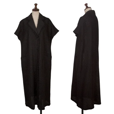 HOMMA Embroidery Lace French Sleeve Coat