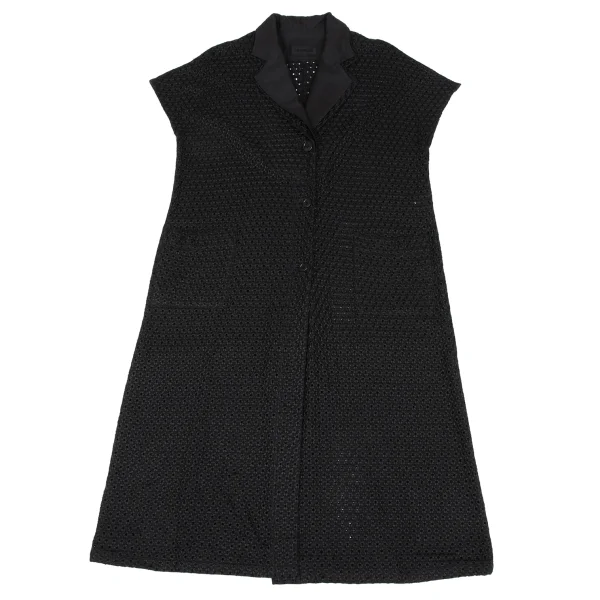 HOMMA Embroidery Lace French Sleeve Coat K-167853_002