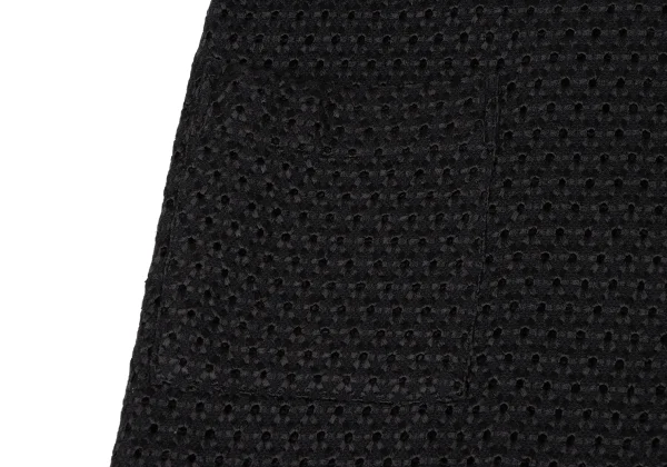 HOMMA Embroidery Lace French Sleeve Coat K-167853_010