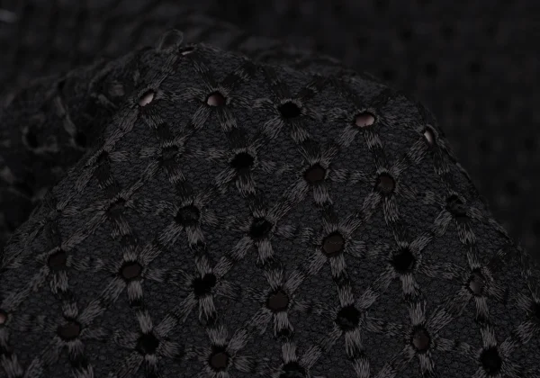 HOMMA Embroidery Lace French Sleeve Coat K-167853_013