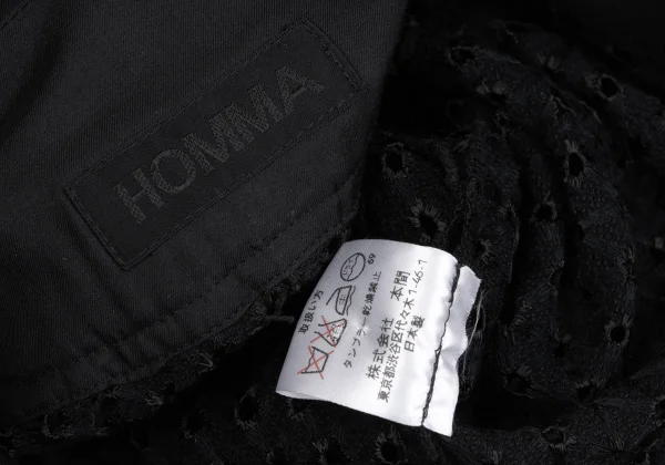 HOMMA Embroidery Lace French Sleeve Coat K-167853_015