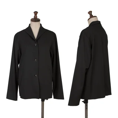 HOMMA Wool Flat Collar Jacket