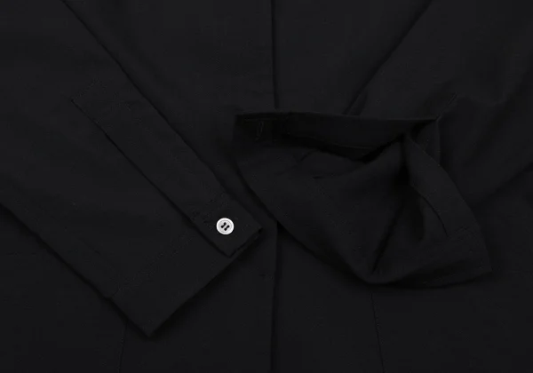 HOMMA Wool Fly Front Shirt Jacket K-167855_007