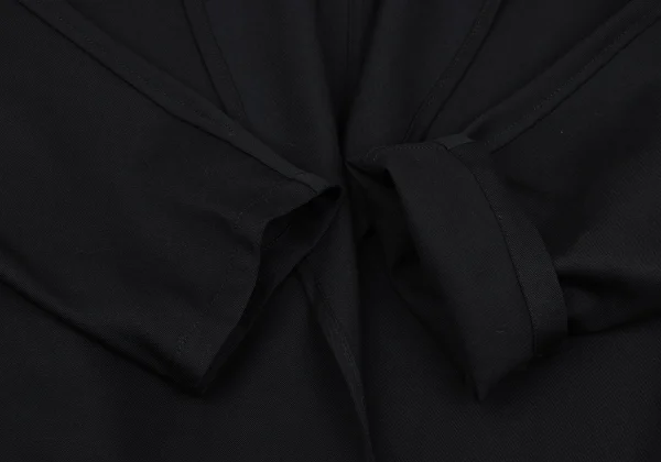 HOMMA Tropical Wool Shawl Collar Buttonless Jacket K-167856_007