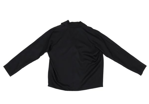 HOMMA Tropical Wool Shawl Collar Buttonless Jacket K-167856_010