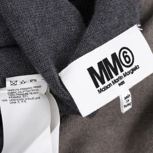MM6 Wool Switching Turtleneck Knit Sweater K-167858_015