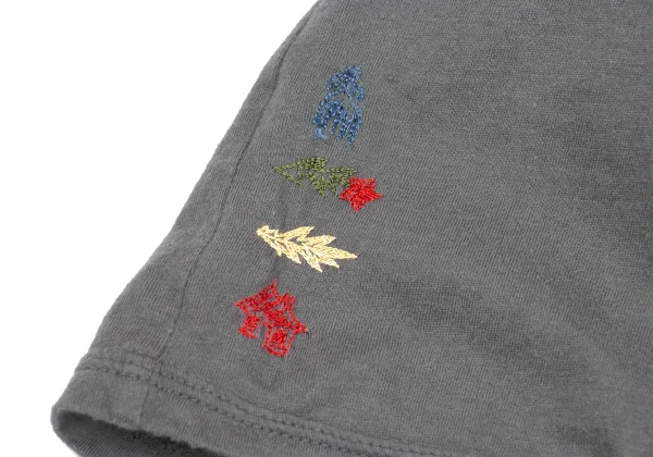 JURGEN LEHL Babaghuri Floral Point Embroidered Wide T Shirt K-167861_006