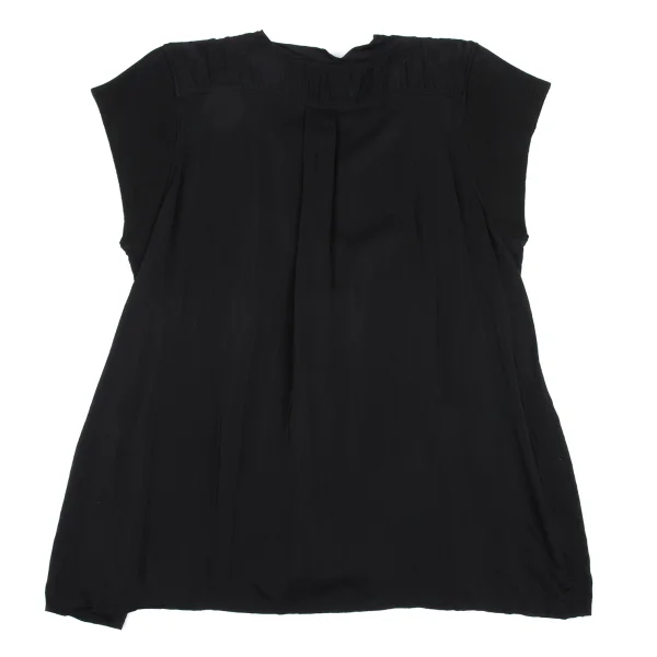 zucca Rib Switching Sleeveless Blouse K-167862_008