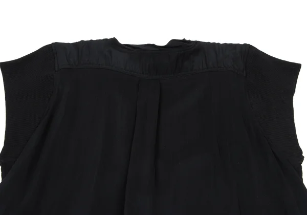 zucca Rib Switching Sleeveless Blouse K-167862_009