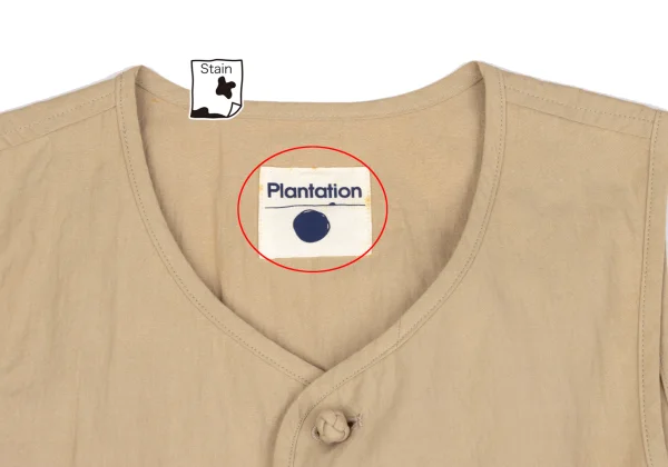 Plantation Cotton Linen Vest K-167865_004