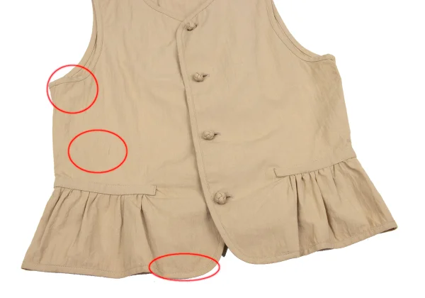 Plantation Cotton Linen Vest K-167865_007