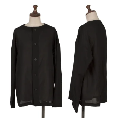 Plantation Sheer Wool Blouse