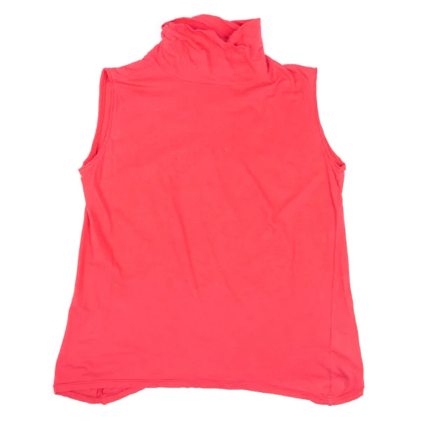 Plantation Dyed Cotton Turtleneck Sleeveless Top K-167867_002
