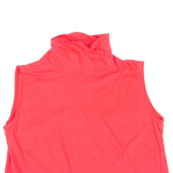 Plantation Dyed Cotton Turtleneck Sleeveless Top K-167867_003