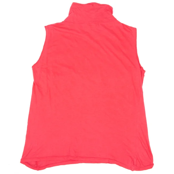 Plantation Dyed Cotton Turtleneck Sleeveless Top K-167867_008