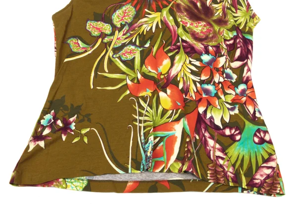KENZO Botanical Print Sleeveless Top K-167869_006