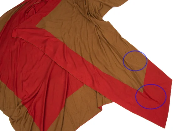 PLEATS PLEASE Color-trimmed Bicolor Knit Long Cardigan K-167871_010