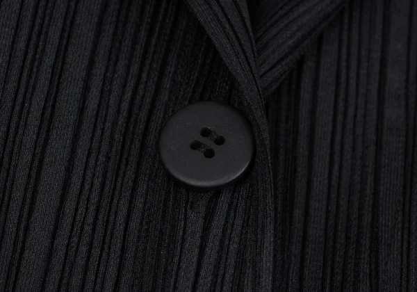 PLEATS PLEASE Rib Long Sleeve Switching Jacket K-167872_008