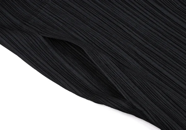 PLEATS PLEASE Rib Long Sleeve Switching Jacket K-167872_009