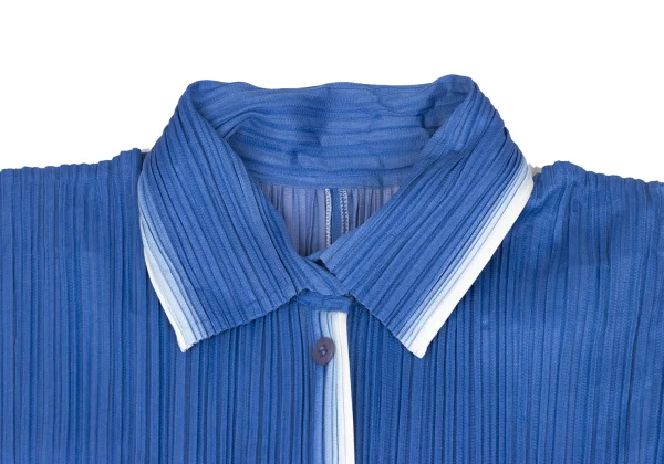 PLEATS PLEASE Gradation Pleats Long Blouse K-167873_006