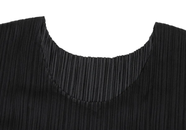 PLEATS PLEASE Mesh Layered Sleeveless Tunic K-167875_004