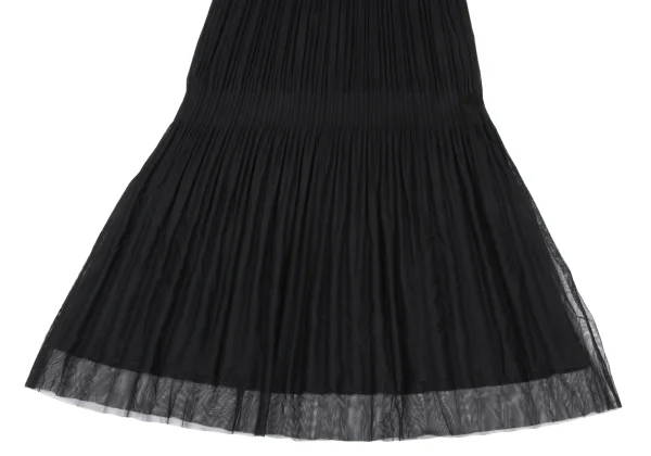 PLEATS PLEASE Mesh Layered Sleeveless Tunic K-167875_006