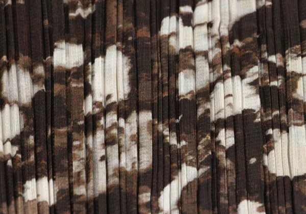 PLEATS PLEASE Mottled Paint Print Top K-167876_011