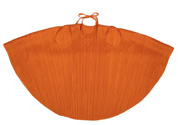 PLEATS PLEASE  Bounce Tie-neck Drape Sleeveless Top K-167880_002