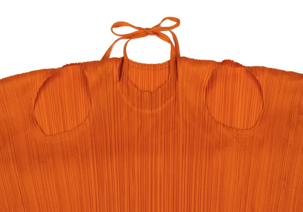 PLEATS PLEASE  Bounce Tie-neck Drape Sleeveless Top K-167880_003