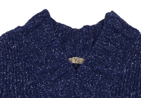 Y's V-neck Mix Knit Sweater K-167882_004