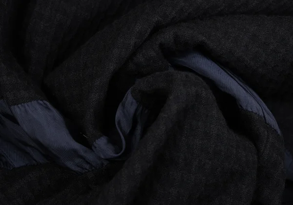 Y's Line Switching Check Weave Sleeveless Dress K-167883_013