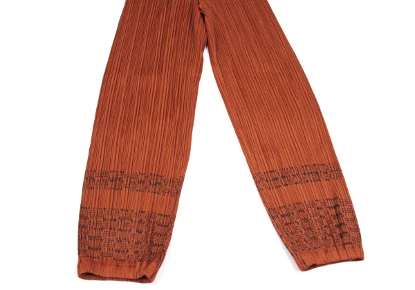 PLEATS PLEASE Hem Printed Pants K-167890_004