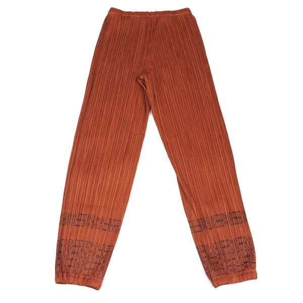 PLEATS PLEASE Hem Printed Pants K-167890_008