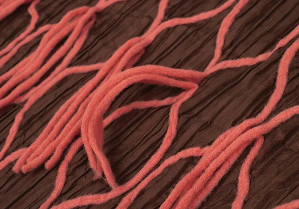 PLEATS PLEASE Fringe Design Pleated Stole K-167898_004