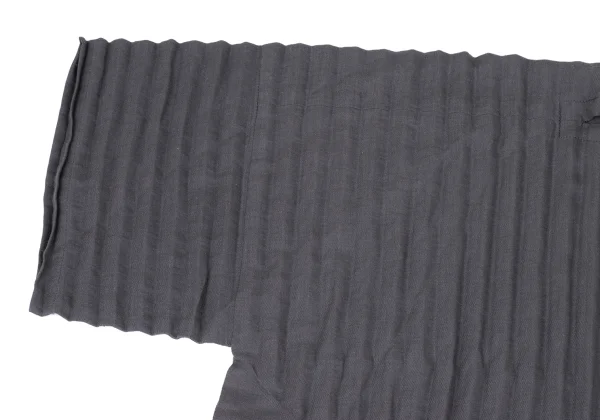 ISSEY MIYAKE me Blended Side Pleated Boat Neck T-shirt K-167899_005