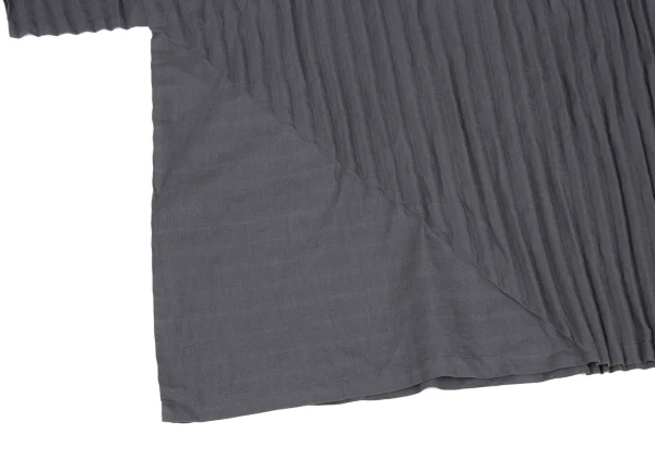 ISSEY MIYAKE me Blended Side Pleated Boat Neck T-shirt K-167899_007