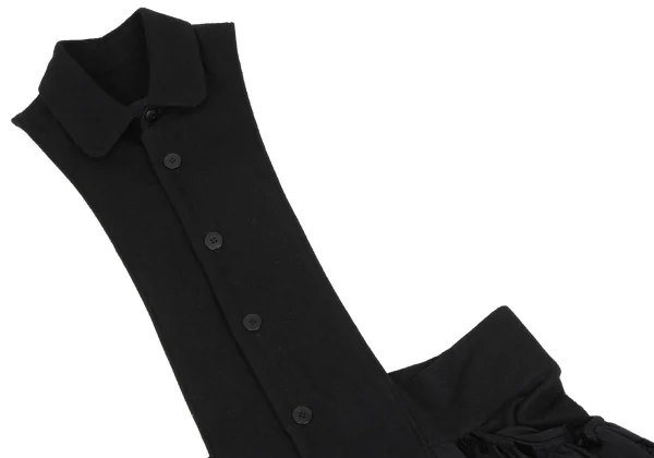 LIMI feu Wool Side Open Hem Dot Design Dress K-167902_006