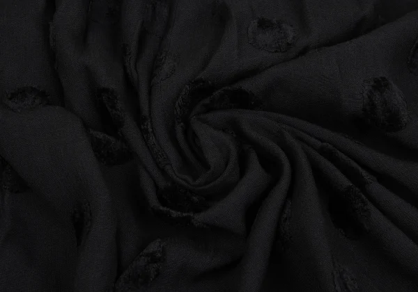 LIMI feu Wool Side Open Hem Dot Design Dress K-167902_013