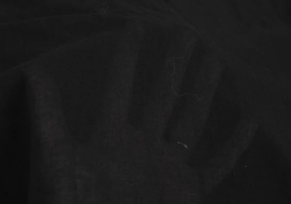 Yohji Yamamoto FEMME Cotton Back Open Asymmetrical Long Sleeve Shirt K-167903_012