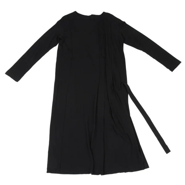 RAGNE KIKAS Yohji Yamamoto Cotton Pleated Design Long T-shirt K-167908_002