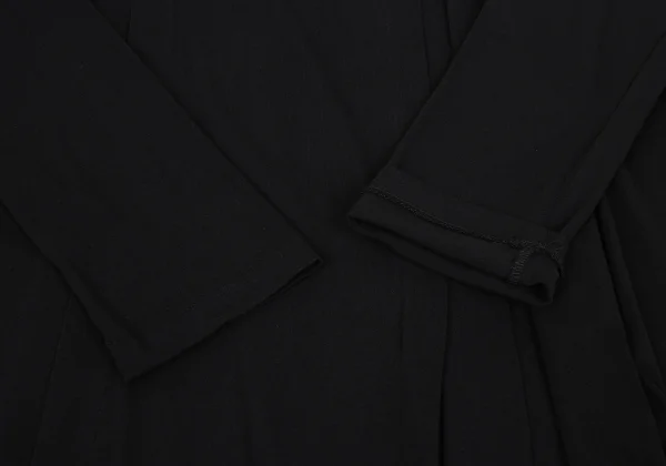 RAGNE KIKAS Yohji Yamamoto Cotton Pleated Design Long T-shirt K-167908_007