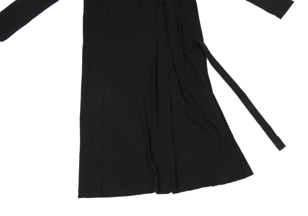 RAGNE KIKAS Yohji Yamamoto Cotton Pleated Design Long T-shirt K-167908_008