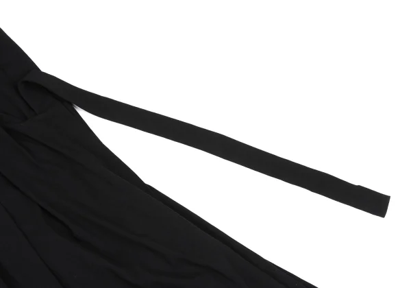 RAGNE KIKAS Yohji Yamamoto Cotton Pleated Design Long T-shirt K-167908_009